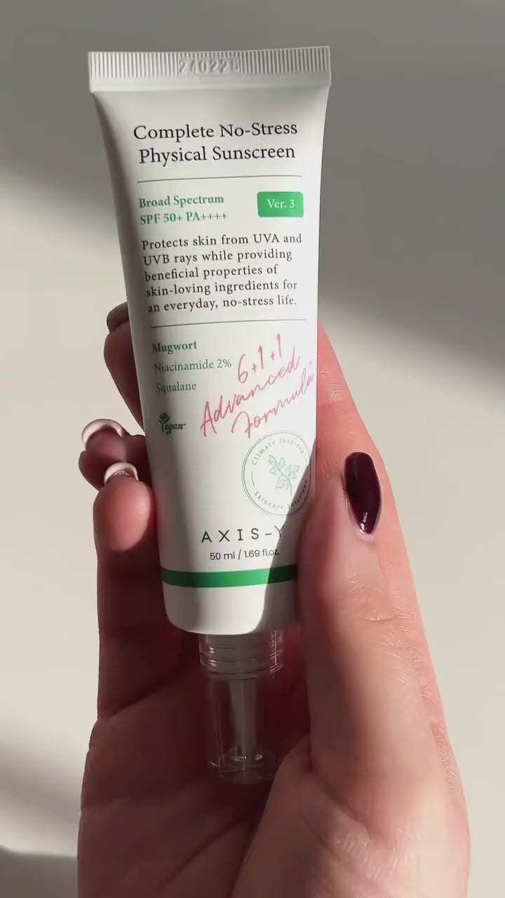 Axis-Y Complete No-Stress Physical Sunscreen SPF50+